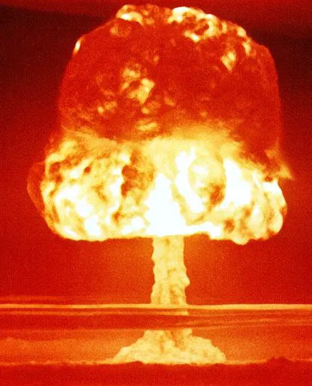 Atombombentest Bikini-Atoll 1954