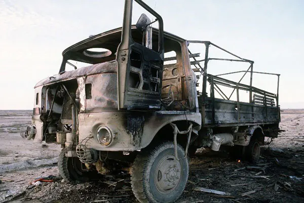 Auf dem Schlachtfeld von 1991