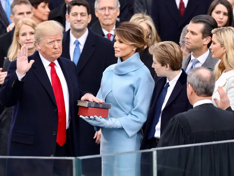 Donald Trump Amtseid 2017