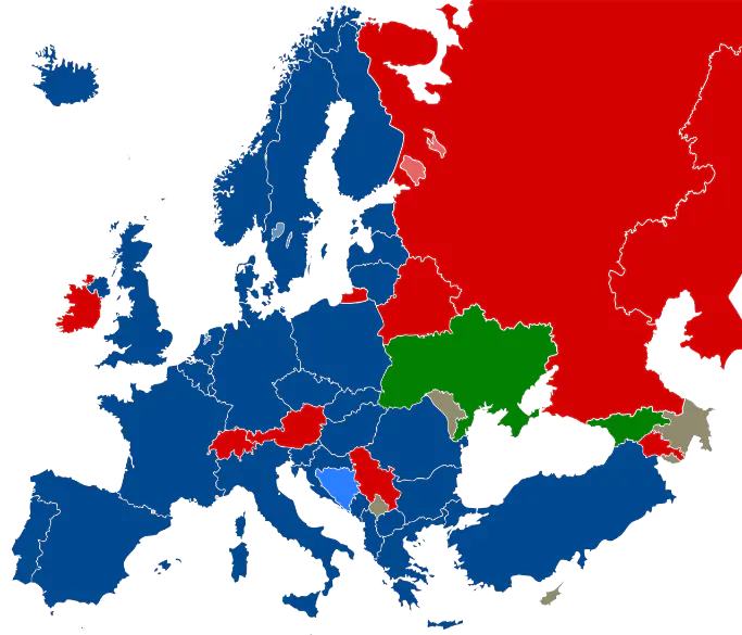 Grafik: Patrickneil, NATO enlargement.svg
