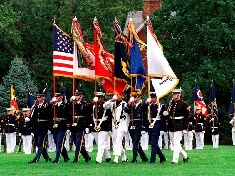 USA Militär Parade