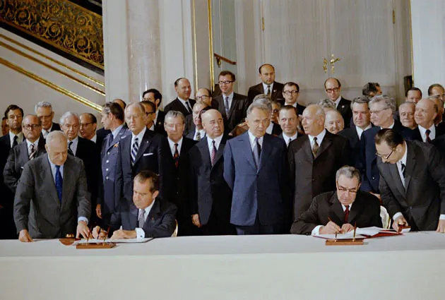ABM-Vertrag Richard Nixon & Leonid Breschnew