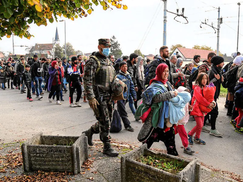 Syrische Flüchtlinge Slowenien